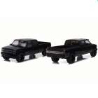 Carro Greenlight Chevrolet C-3500 Cc Silverado 1997 Escala 1/18 -  Preto