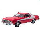 Carro Greenlight Ford Gran Torino 1976 Artisan Tv Escala 1/18 - Vermelho