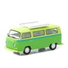 Carro Greenlight Volkswagen T2 Bus 1968 1969 Escala 1/64 - Verde