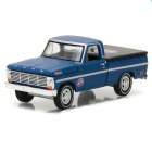 Carro Greenlight Ford F-100 Bed Cover 1969 Escala 1/64 - Azul