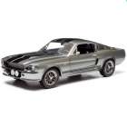 Carro Greenlight Ford Mustang Eleanor 60sc 1967 Escala 1/64 - Cinza