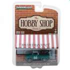 Carro Greenlight Ford F-100 Hobby Shop S2 1956 Escala 1/64 - Verde