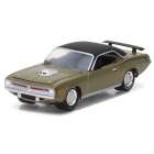 Carro Greenlight Plymouth Hemi Cuda 1970 Escala 1/64 - Verde Mate