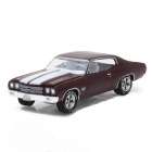 Carro Greenlight Chevrolet Chevelle 1970 Escala 1/64 - Vermelho