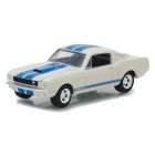 Carro Greenlight Shelby Gt350 Escala 1/64 - Branco e Azul