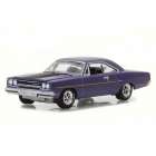 Carro Greenlight Plymounth 1970 Escala 1/64 - Azul