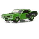 Carro Greenlight Plymouth Cuda Escala 1/64 - Verde