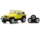 Carro Greenlight Jeep Wrangler Escala 1/64 - Amarelo