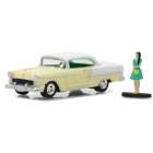 Carro Greenlight Chevrolet Bel Air Escala 1/64 - Amarelo