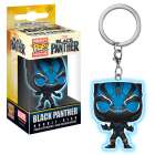 Chaveiro Funko Pop Keychain Black Panther - Black Panther Glows In The Dark