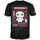 Camiseta Funko Pop Tees Big Hero 6: Baymax Tech - Tamanho Gg