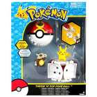 Boneco Tomy Pokemon Throw Poke Ball Pikachu 19145