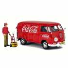 CARRO COCA COLA VOLKSWAGEN T2 T1 PICKUP 1963 ESCALA 1/24