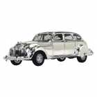 Carro Ixo 1/43 Chrysler Airflow Cromado 125