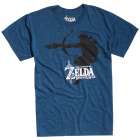 CAMISETA THE LEGEND OF ZELDA BREATH OF THE WILD AZUL - TAMANHO P