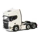 CAMINHAO WSI SCANIA HIGHLINE CR20H 6X2 TWIN STEER WHITE 03-2005 ESCALA 1/50 