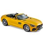 Carro Norev Mercedes-amg Gt C Roadster - 2017 - Escala 1/18 - Amarelo Metlico