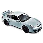 Carro Norev Porsche 911 Gt2 - 2007 - Escala 1/18 - Prata Com Preto