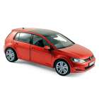 Carro Norev Volkswagen Golf - 2013 - Escala 1/18 - Vermelho Por do Sol