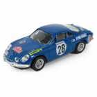 Carro Norev Alpine A110 Monte Carlo - 1971 - Escala 1/64 - Azul