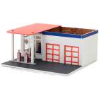 MINIATURA DE POSTO DE GASOLINA GREENLIGHT - MECHANICS CORNER VINTAGE GAS STATION