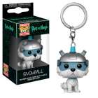 Chaveiro Funko Pop Keychain Rick Morty - Snowball