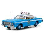 Carro Greenlight Plymouth Fury Police New York Police Department - 1975 - Escala 1/18