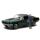 Carro Greenlight Ford Mustang Gt Steve Mcqueen - 1968 - Escala 1/43