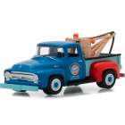 Carro Greenlight Ford F-100 Tow Trucks Blue Collar - 1956 - Escala 1/64