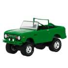Carro Greenlight Ford Bronco 1971 Bfgoodrich - Escala 1/64 - Verde