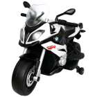 Mini Veculo Rastar Moto Bmw 87700 Motor- 12v  - Branco