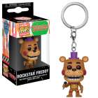 Chaveiro Funko Pop - Keychain Fnaf Pizza Rockstar Freddy