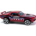 Carro Hot Wheels - Captain America Ford Mustang Mach1 70