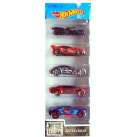 Carro Hot Wheels - Kit 5in1 Justice League