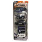 Carro Matchbox - Kit 5in1 Police Team  C1817