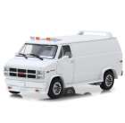Carro Greenlight Gmc Vandura Custom - 1983 - Escala 1/43 - Branco  86326
