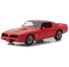 Carro Greenlight Pontiac Firebird Trans Am - 1977 -  Escala 1/43 - Firethom Red 86330