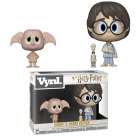 Boneco Funko Vynl - Harry Potter Dobby + Harry Potter 2pack