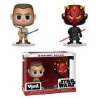 Boneco Funko Vynl Star Wars Darth Maul + Obi Wan  2pack