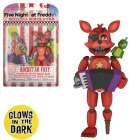 BONECO FUNKO ACTION - FIVE NIGHTS PIZZA ROCKSTAR FOXY (GLOW IN THE DARK)