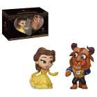 Boneco Funko Mystery Minis - Disney Belle & Beast 2pack