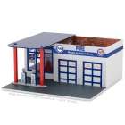 MINIATURA DE POSTO DE GASOLINA GREENLIGHT - MECHANICS CORNER VINTAGE GAS STATION - ESCALA 1/64