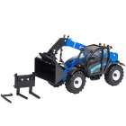 Trator Manipulador Telescpico Ertl New Holland - Telehandler Lm7 42 43085a - Escala 1/32