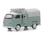 Carro Greenlight V-dub Volkswagen Type 2 Double Cab - Ano 1974 - Escala 1/64 9940-d