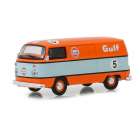 Carro Greenlight V-dub Volkswagen Type 2 Panel Gulf - Ano 1975 - Escala 1/64 29940-e