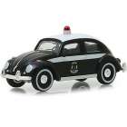 Carro Greenlight V-dub Volkswagen Beetle Classic Police - Ano 1995 - Escala 1/64
