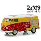 Carro Greenlight Volkswagen Type 2 Panel Van Chinese - 2019 - Escala 1/64