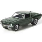 Carro Greenlight Ford Mustang Gt Steve Mcqueen Bullit - 1968 - Escala 1/64 44721