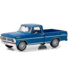Carro Greenlight Ford F-100 Acapulco - 1970 - Escala 1/43 Blue Matalic  86317