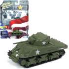 Tanque Johnny Lightning Greatest Generation - Wwii M4a3 Sherman Tank Jlml003a - Escala 1/100